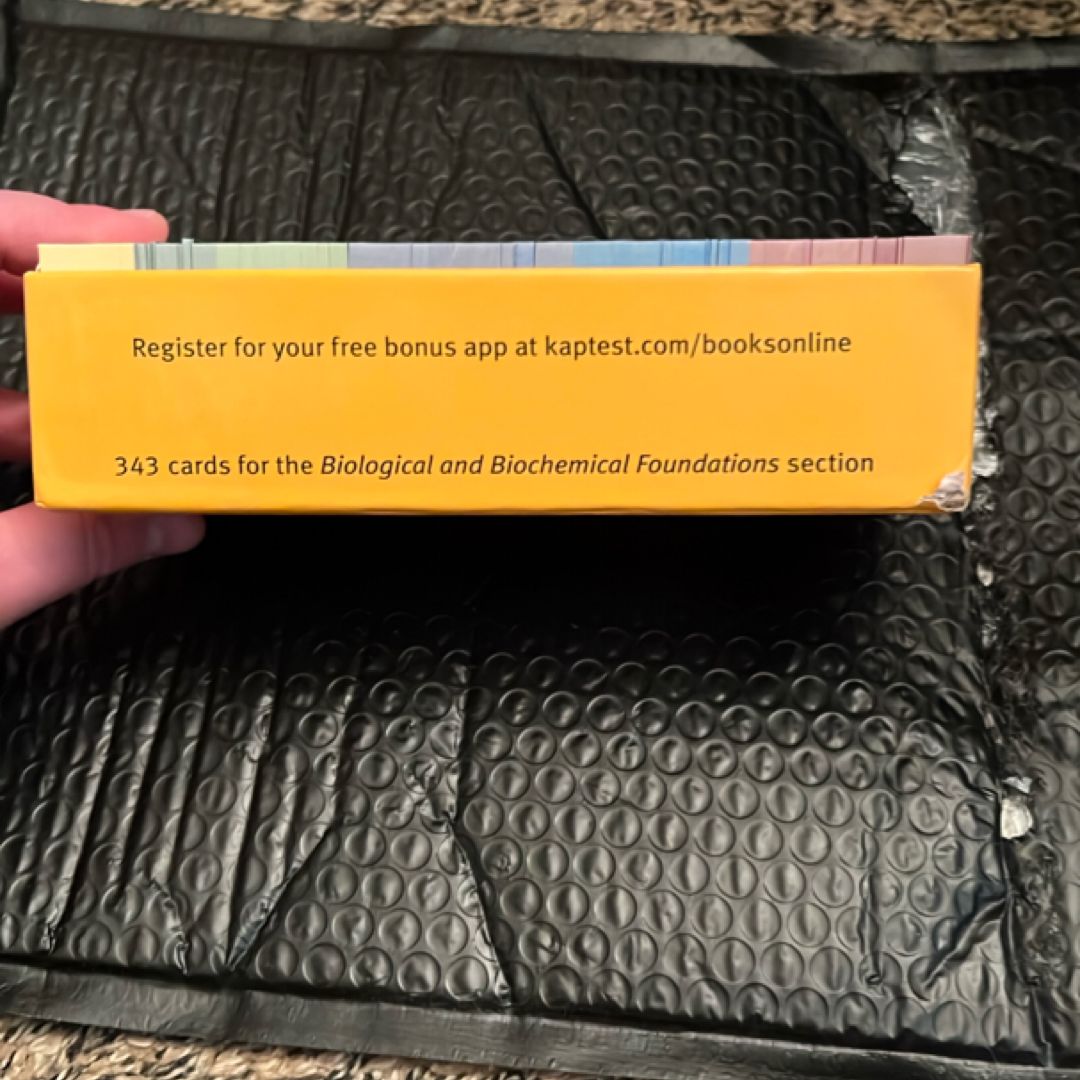 Kaplan MCAT Flashcards + App