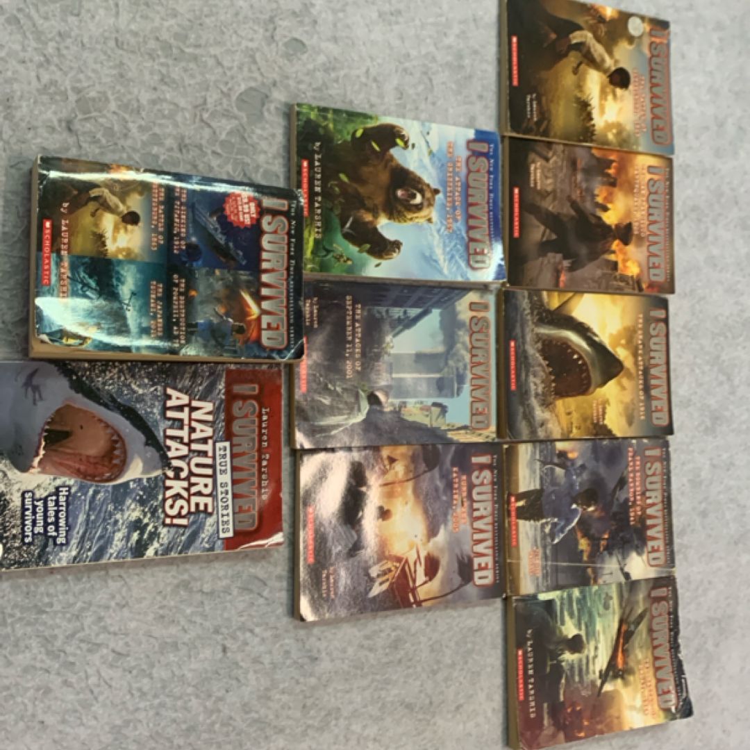 I survived books, 10 books!