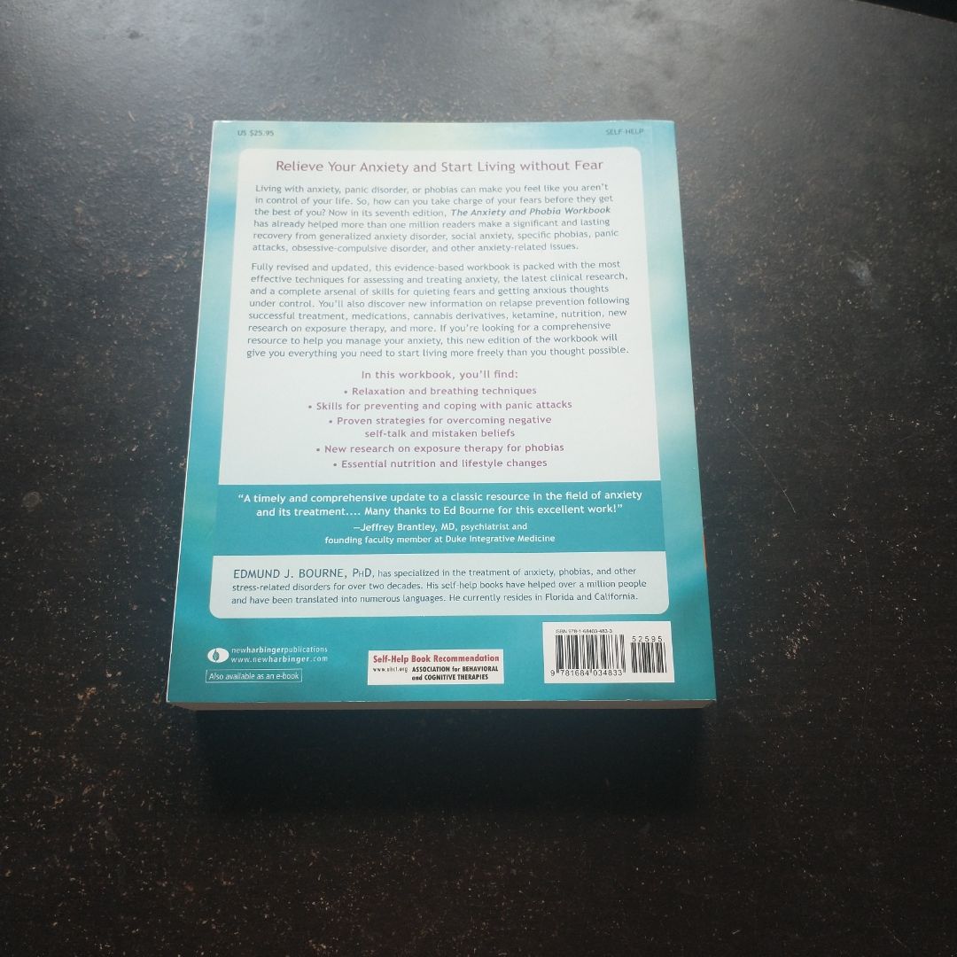 The Anxiety and Phobia Workbook