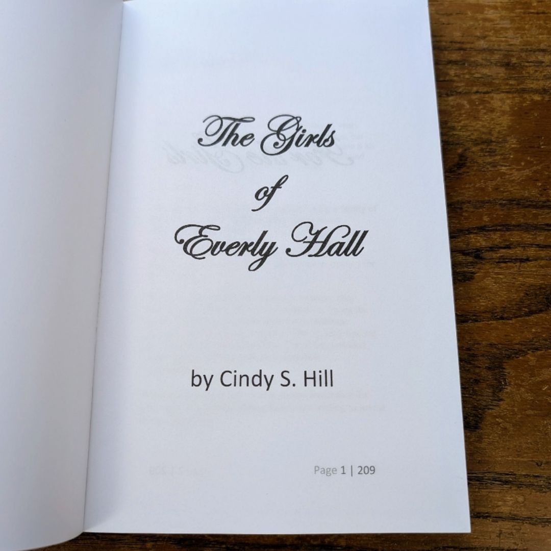 The Girls of Everly Hall by Cindy Hill