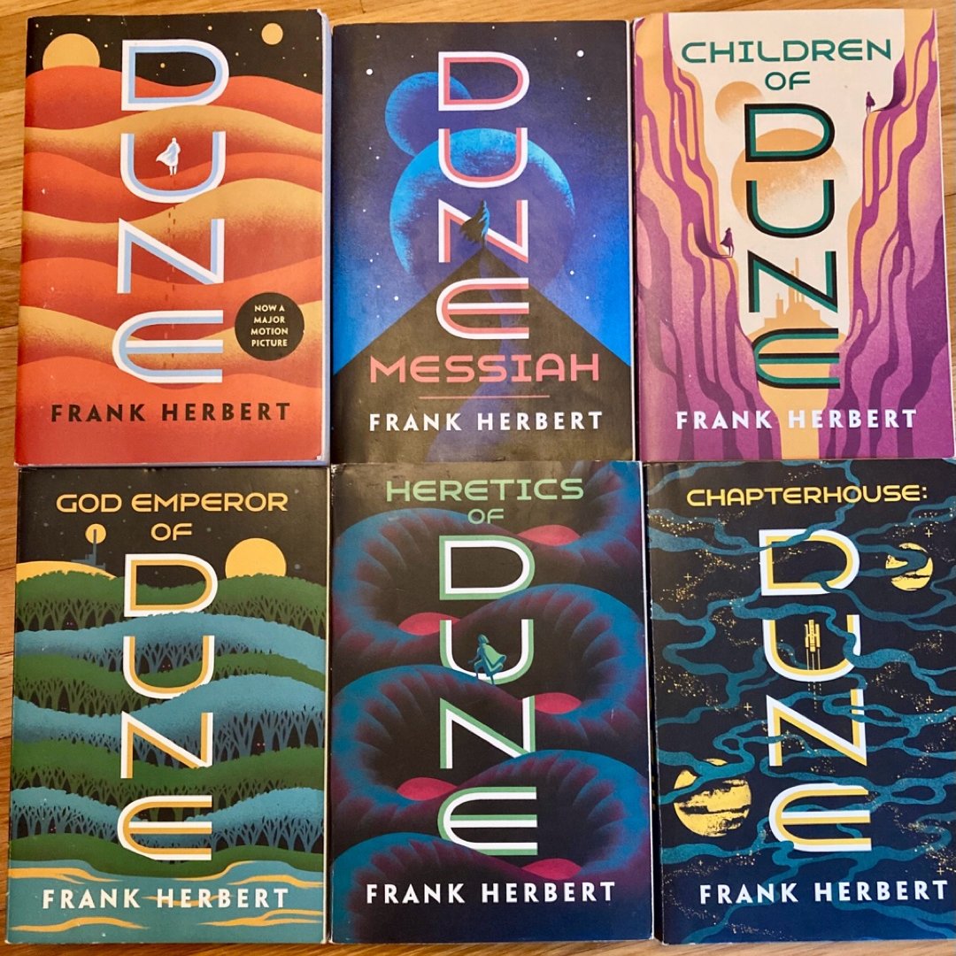 Frank Herbert's Dune Saga 6-Book Boxed Set