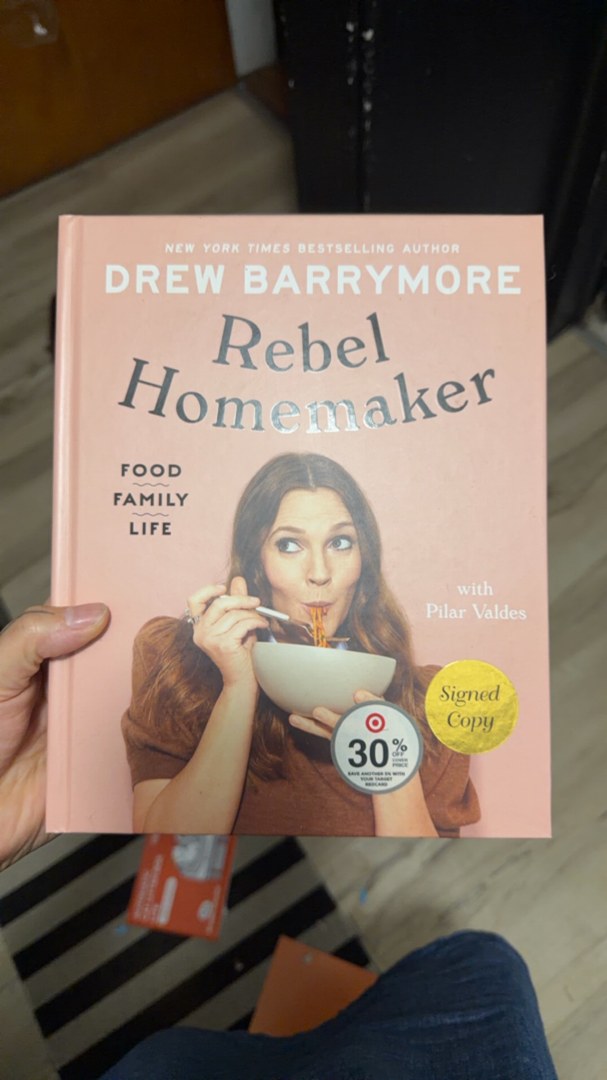 Rebel Homemaker (signed By Drew Barrymore!)