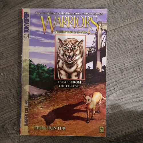Warriors Manga: Tigerstar and Sasha #2: Escape from the Forest