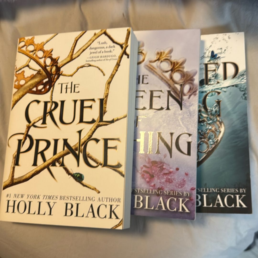 The Folk of the Air Series 3 Books Collection Set By Holly Black ( The Cruel Prince, The Wicked King, Hardback-The Queen of Nothing )