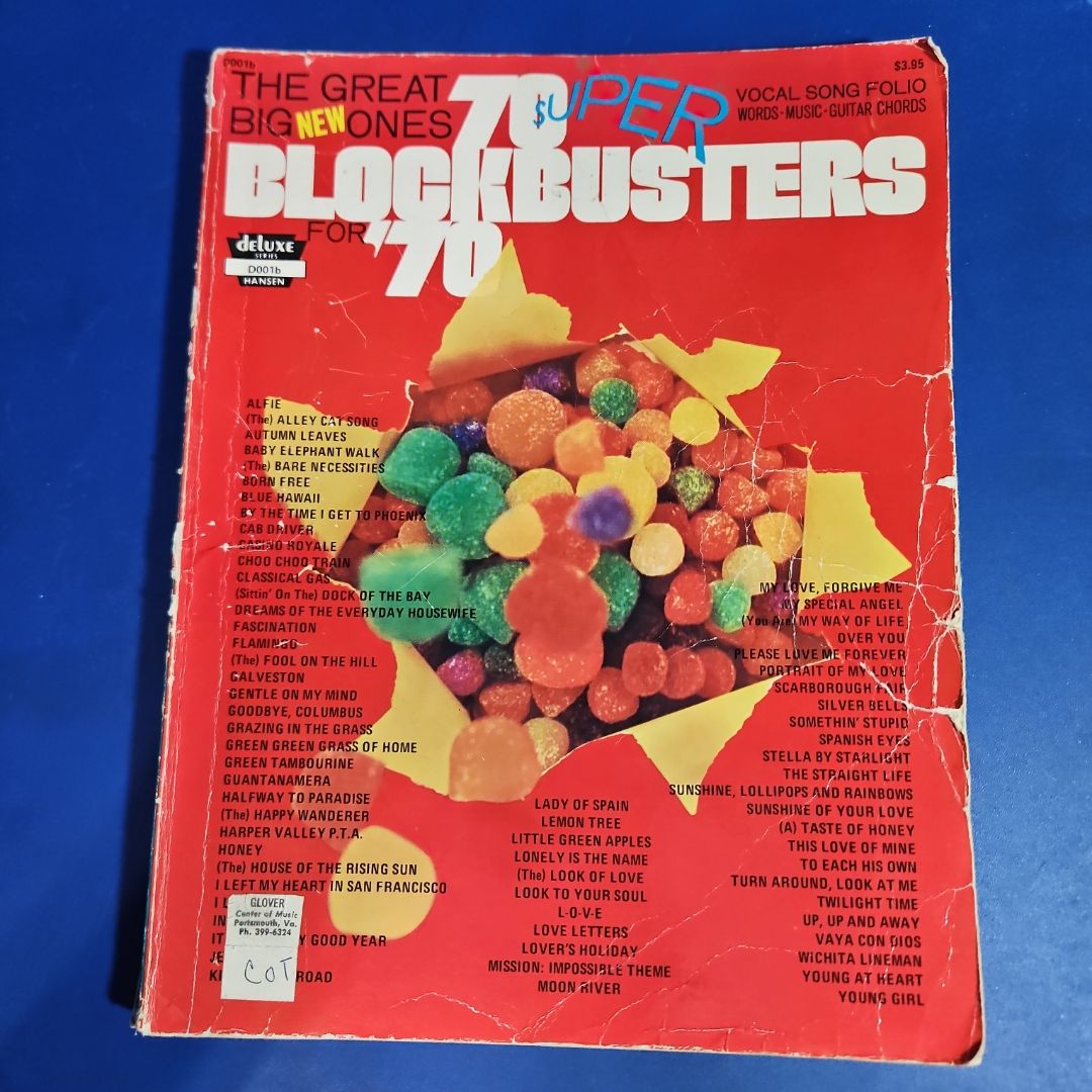 The Great Big New Ones: 70 SUPER BLOCKBUSTERS FOR 1970