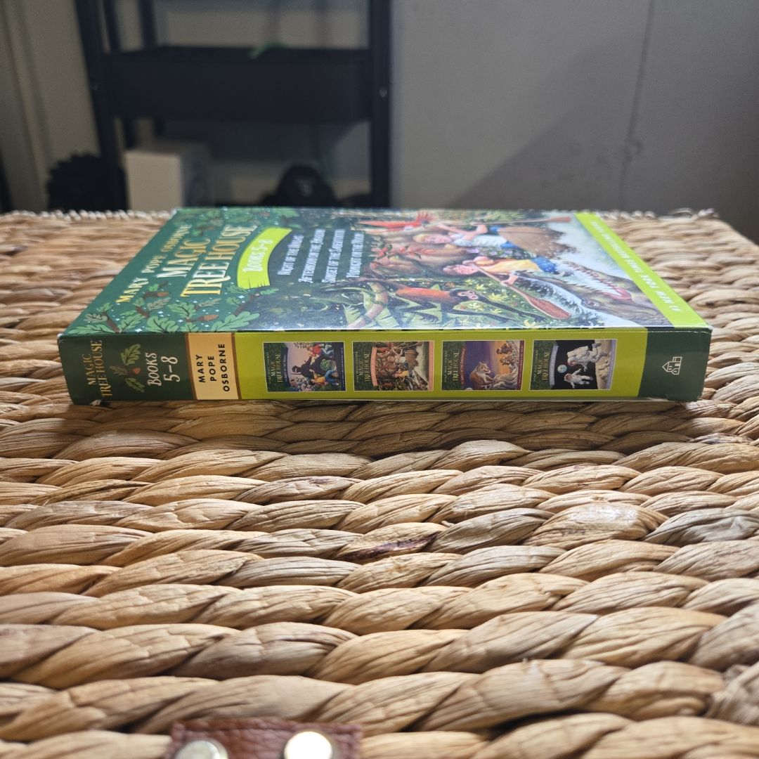 Magic Tree House Books 5-8 Boxed Set