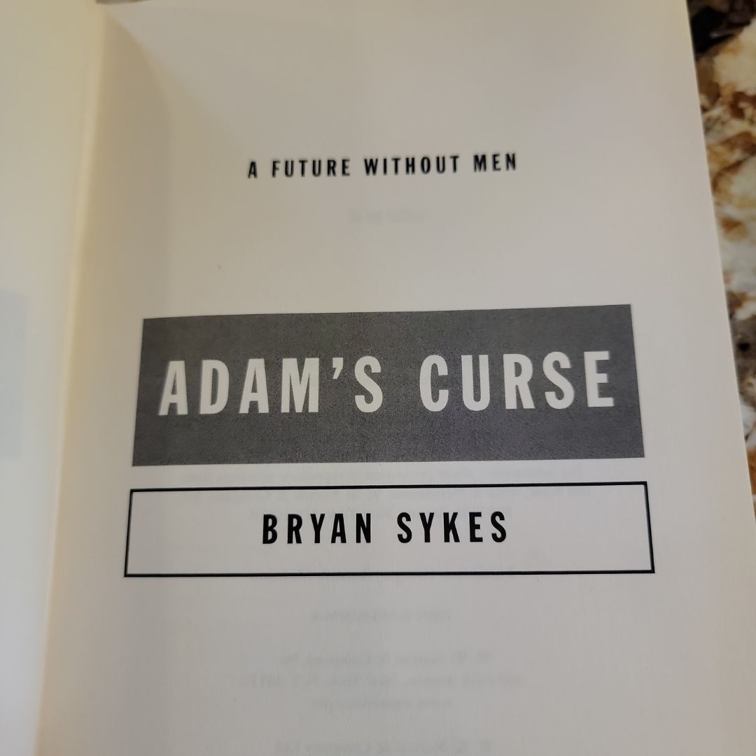 Adams Curse by Bryan Sykes