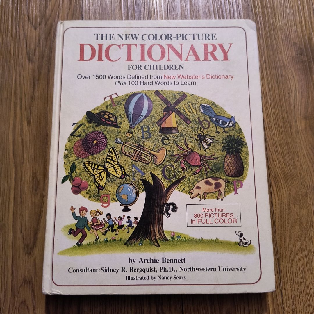 The New Color Picture Dictionary for Children by Archie Bennett