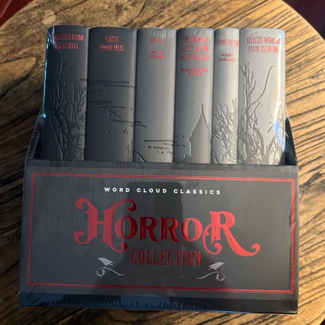 Word Cloud Classics: Horror Collection (Sprayed Edges)