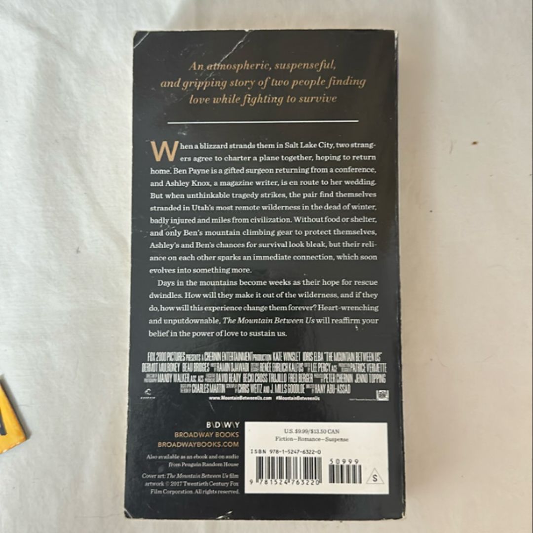 The Mountain Between Us (Movie Tie-In)