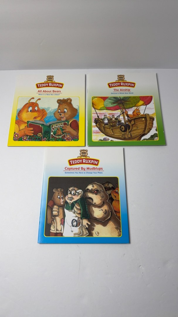 Teddy Ruxpin Book Bundle