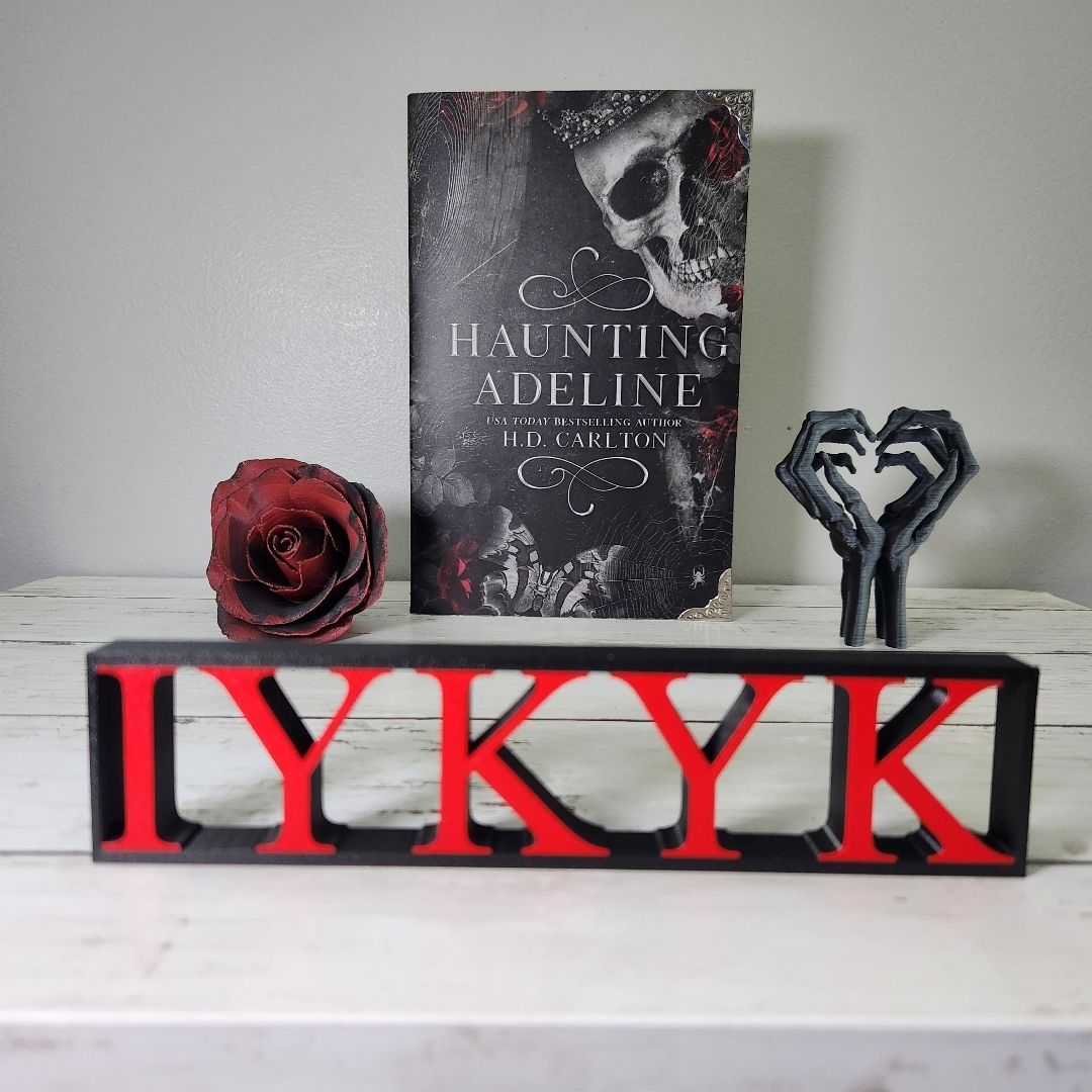 IYKYK Bookshelf Sign - Haunting Adeline