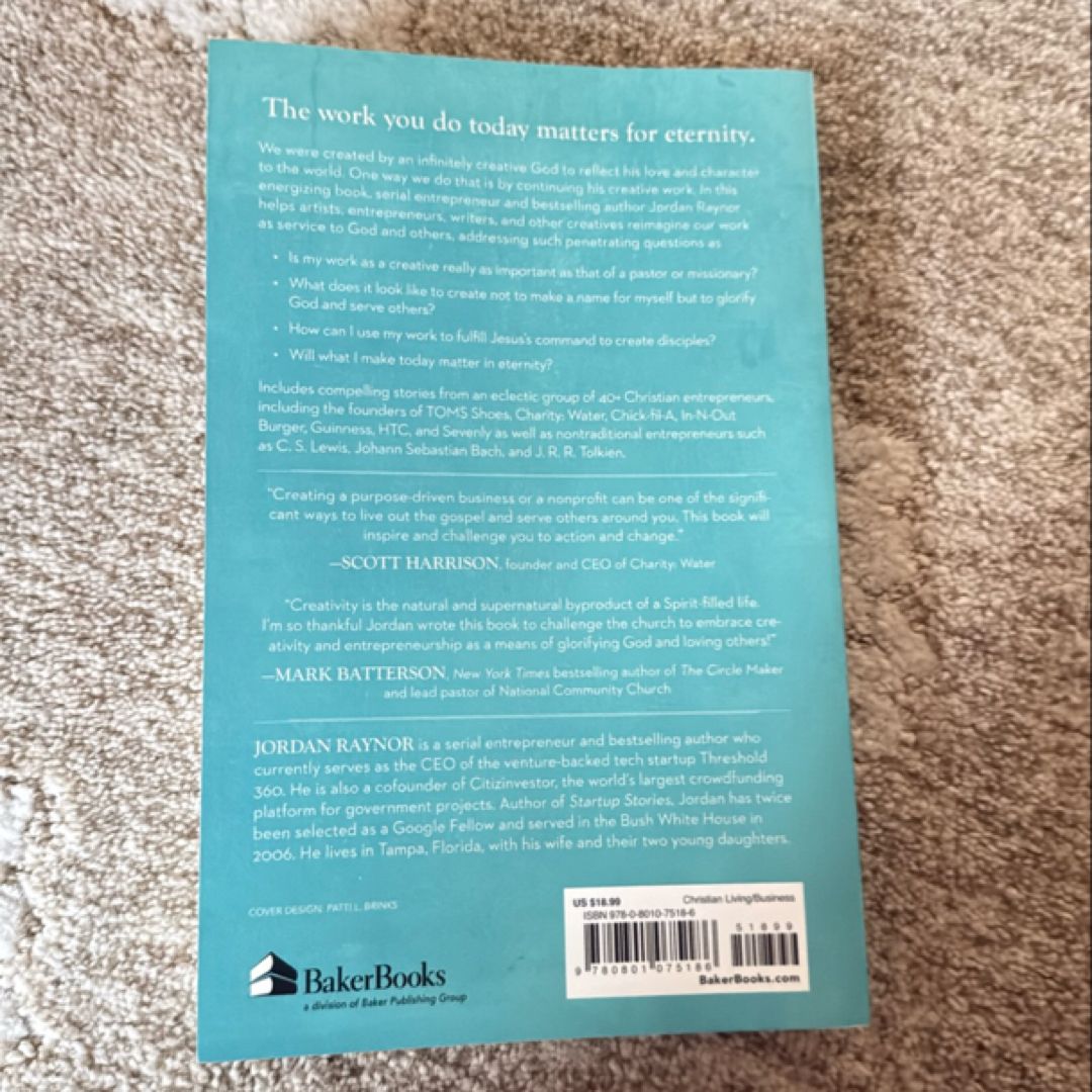 Called to Create by Jordan Raynor
