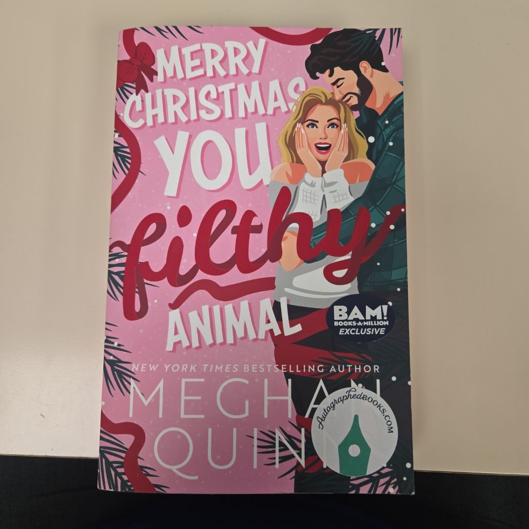 Merry Christmas, You Filthy Animal (Signed)