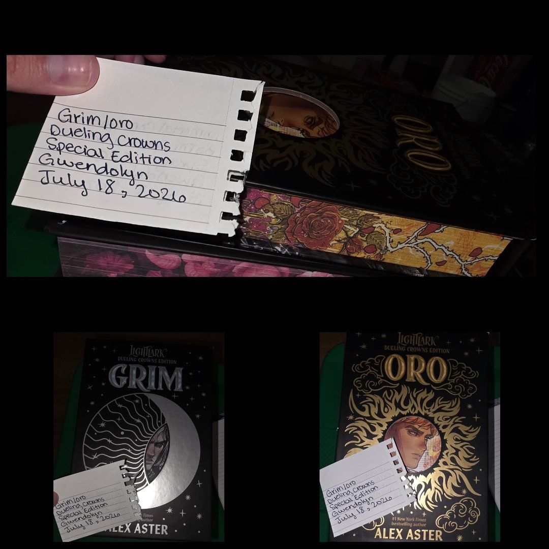 Grim and Oro: Dueling Crowns Edition (a Lightlark Saga Deluxe Companion Book)