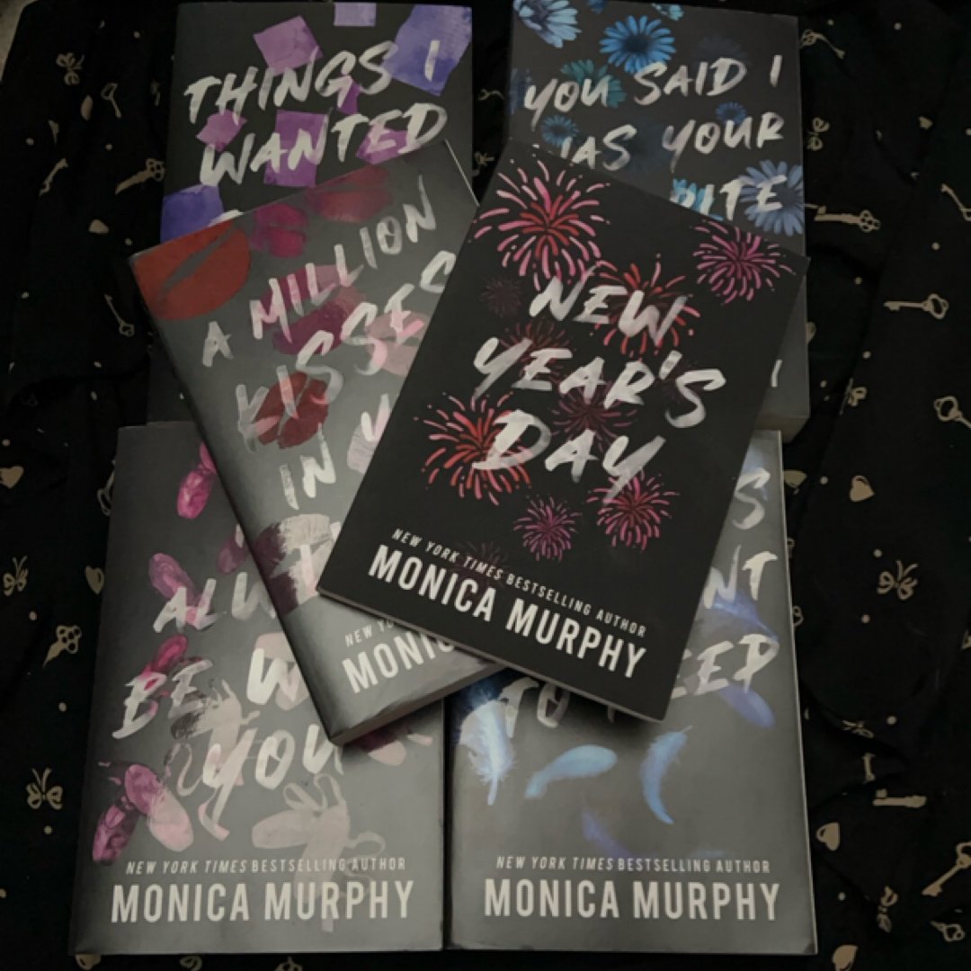 Lancaster Prep Series 5 Books Collection Set By Monica Murphy (I’ll Always Be With You, You Said I Was Your Favorite, Promises We Meant To Keep & A Million Kisses In Your Lifetime)