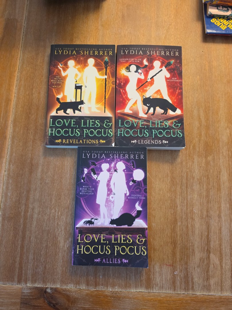 BUNDLE!! Love, Lies, and Hocus Pocus Allies, Love, Lies & Hocus Pocus Legends and Love, Lies & Hocus Pocus Revelations 