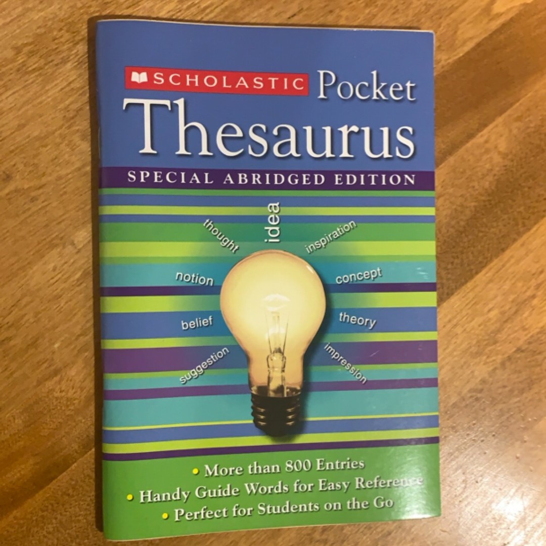 Pocket Thesaurus Special Abridged Edition