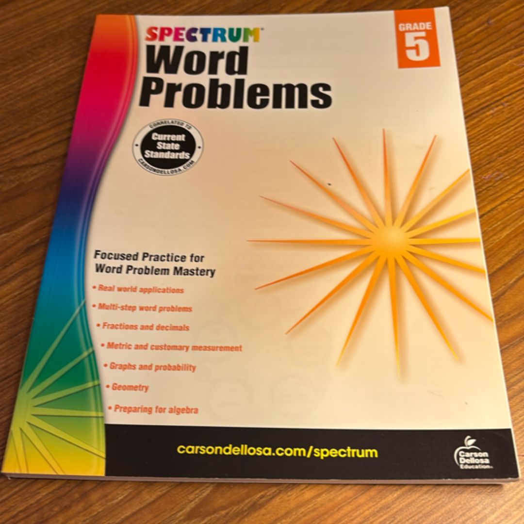 Word Problems, Grade 5