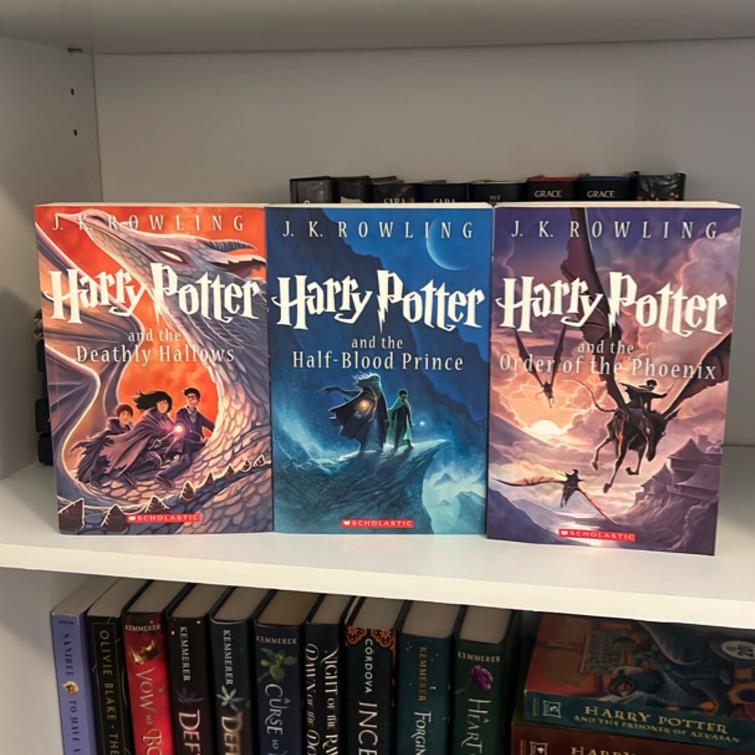 Harry Potter and the Deathly Hallows & The Half Blood Prince & The Order Of The Phoenix