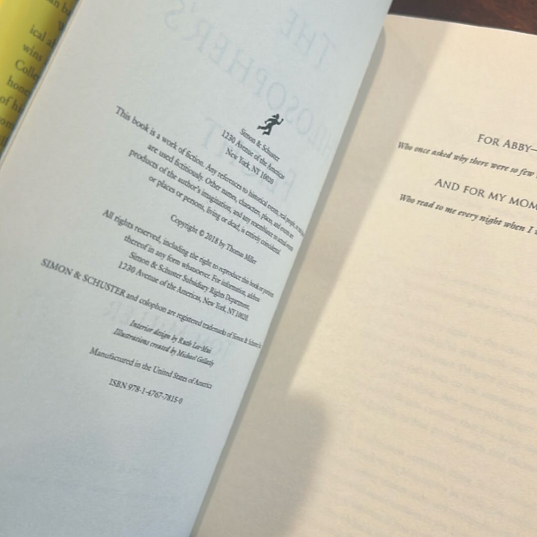 The Philosopher's Flight