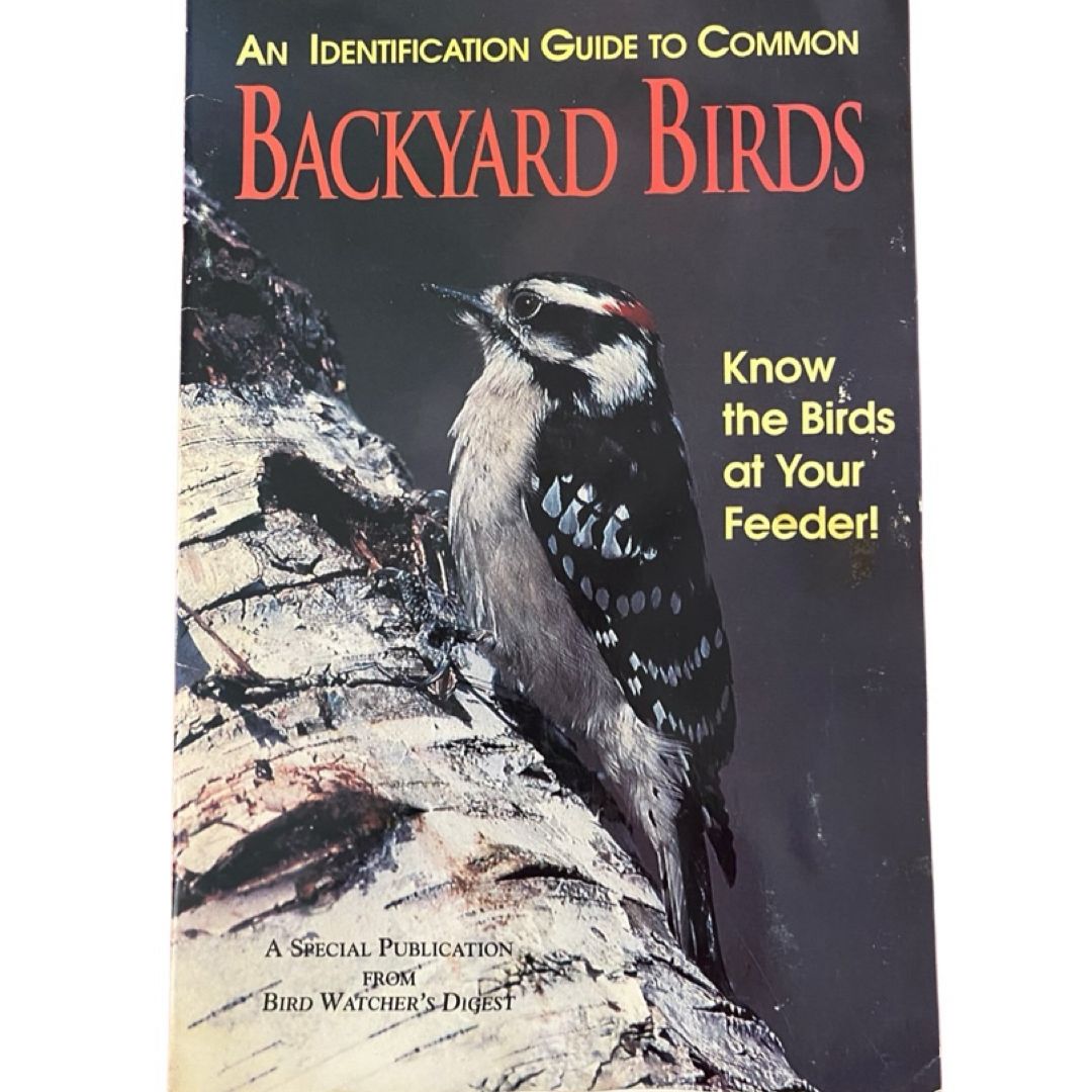 Identification Guide to Common Backyard Birds by Eirik A. T. Blom