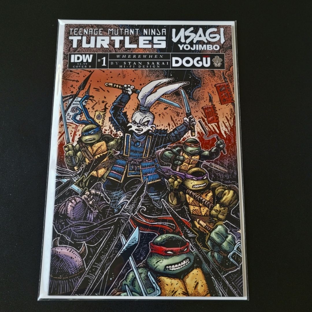 Teenage Mutant Ninja Turtles Usagi Yojimbo: WhereWhen #1