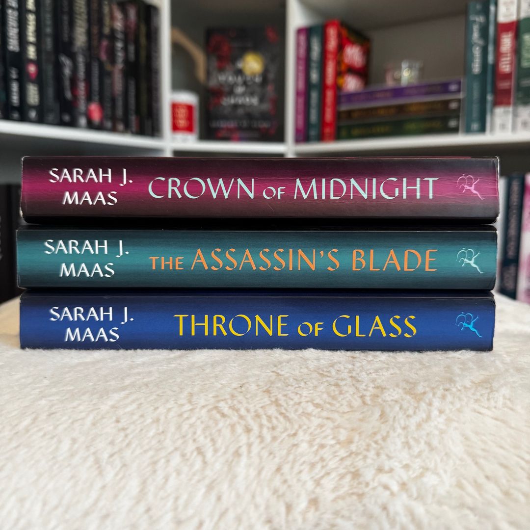 Throne of glass, Assassin’s blade, Crown of midnight