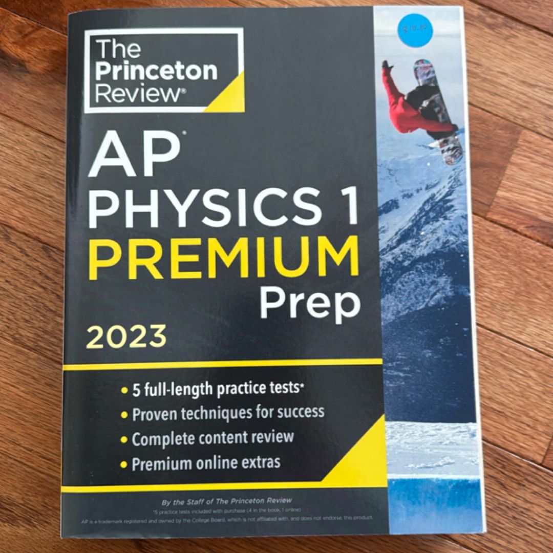 Princeton Review AP Physics 1 Premium Prep 2023