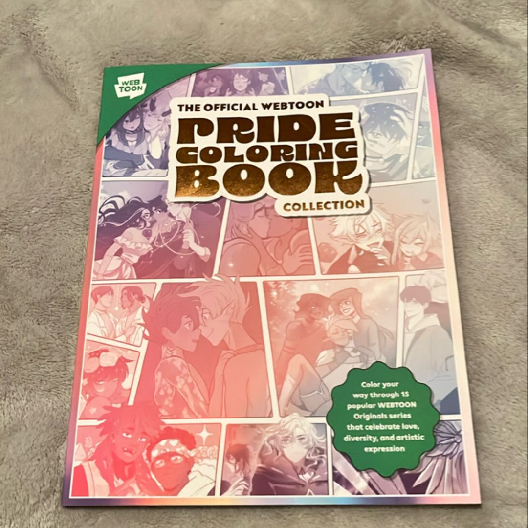The Official WEBTOON Pride Coloring Book Collection