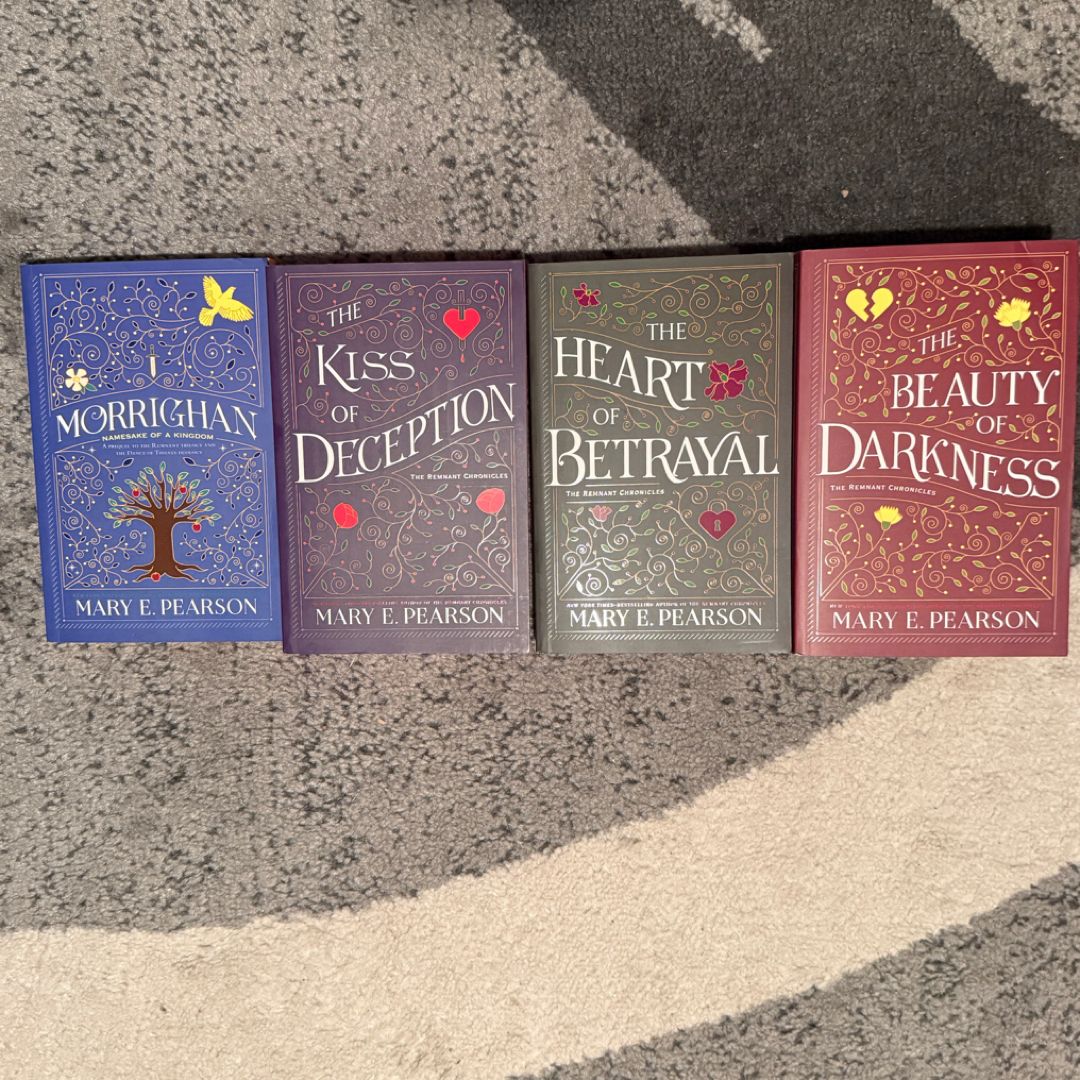 The Remnant Chronicles Collection 3 Books Set By Mary E Pearson (The Kiss of Deception, The Heart of Betrayal, The Beauty of Darkness)
