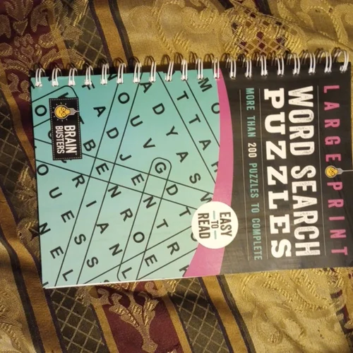 Large Print Word Search Puzzles