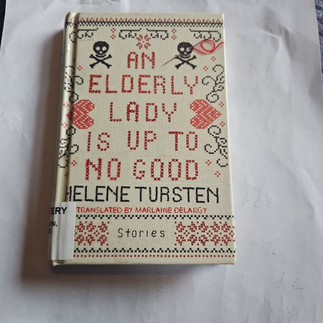 An Elderly Lady Is up to No Good