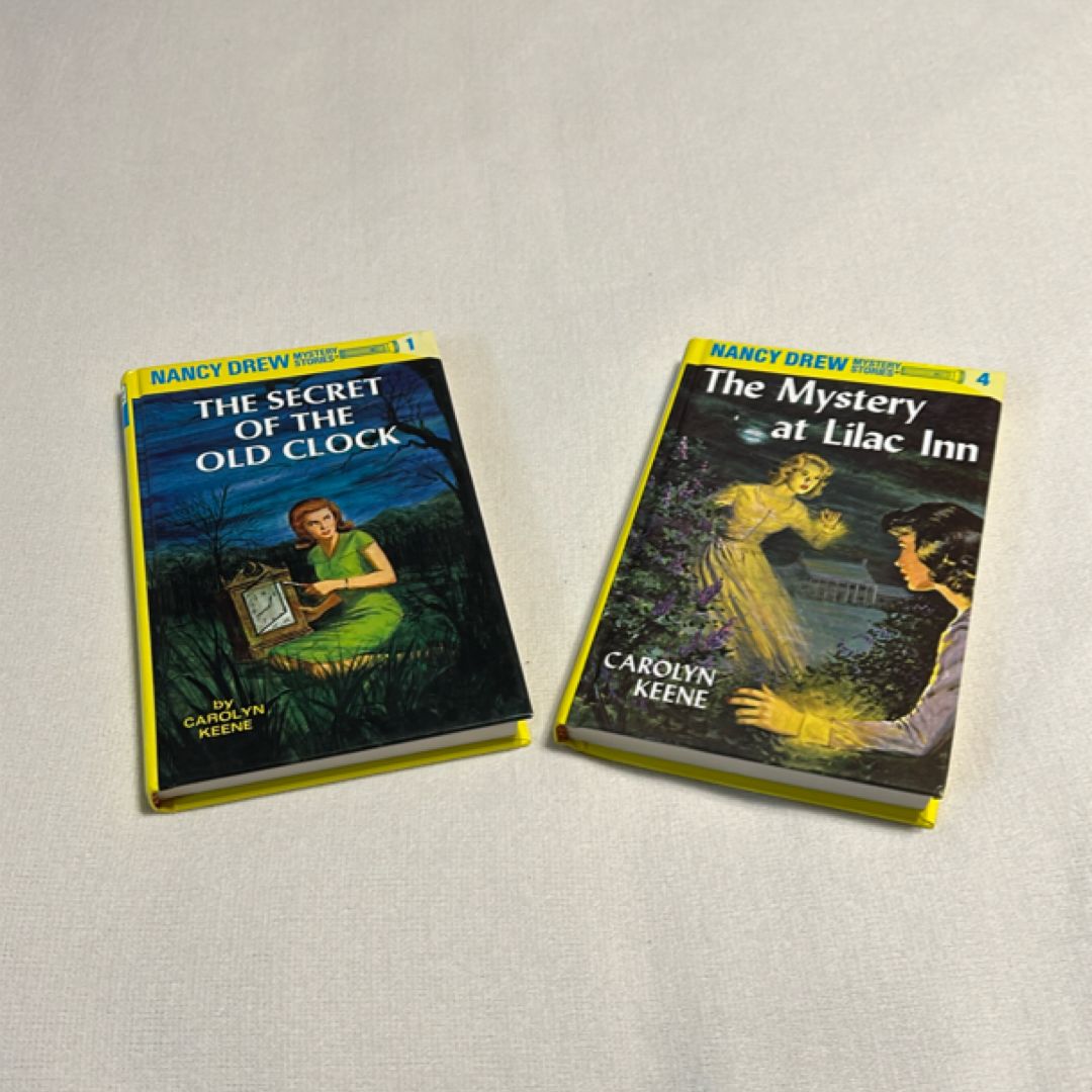 Nancy Drew Mystery Stories 1 & 4 Bundle