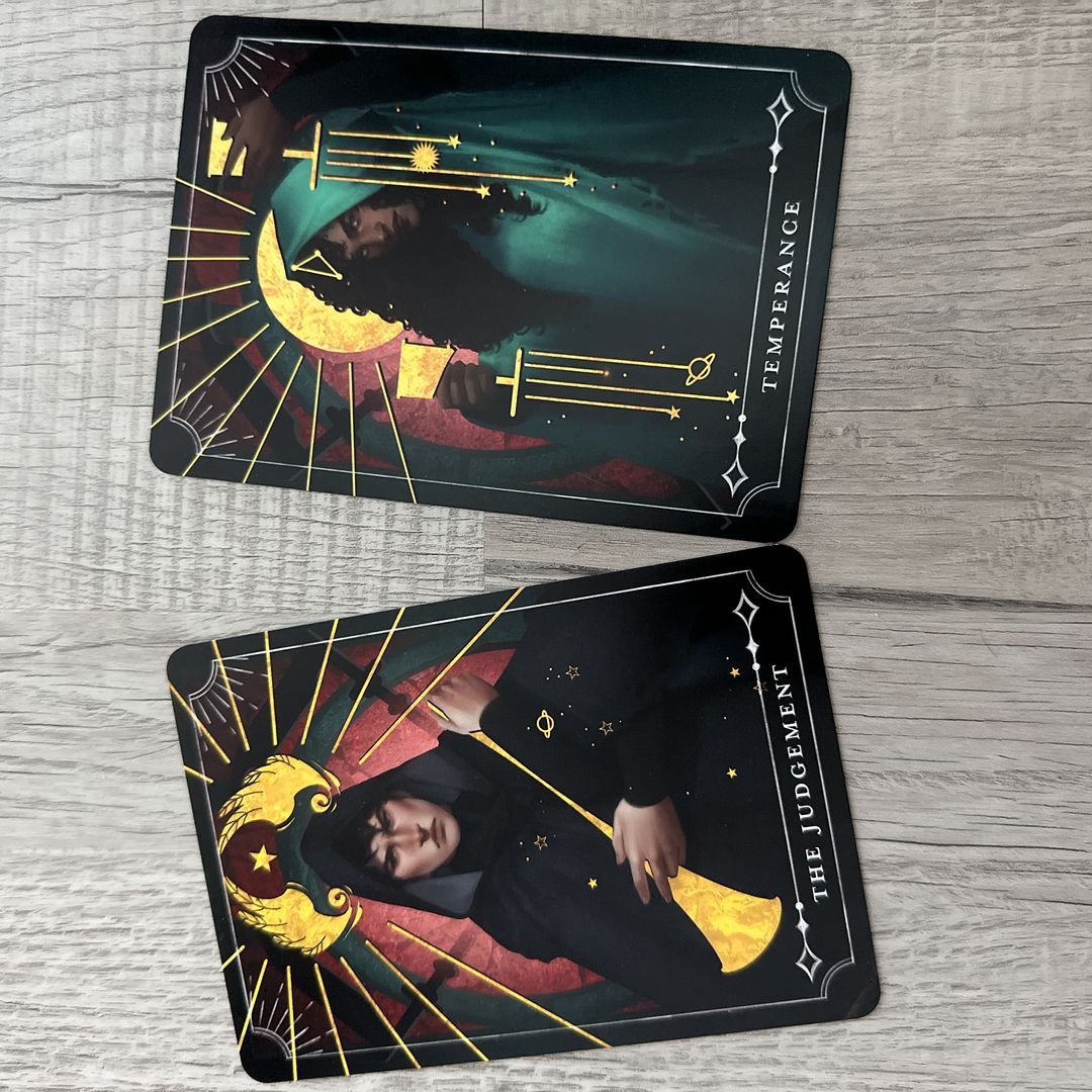 “The Judgement” and “Temperance” from the Arc of a Scythe series
