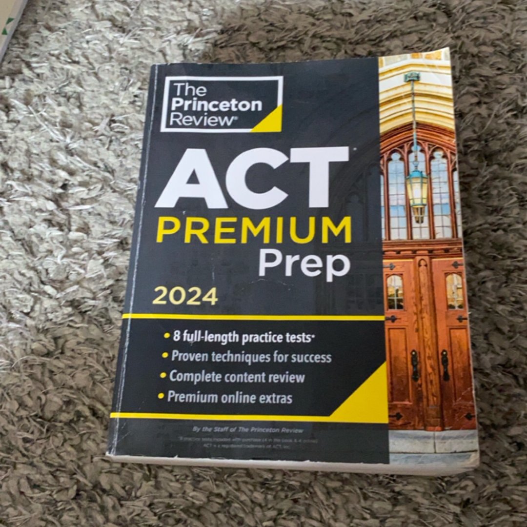 Princeton Review ACT Premium Prep 2024