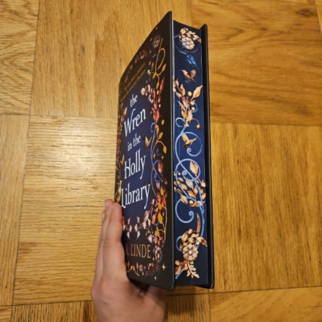First Print OOP UK Exclusive Wren in the Holly Library by K. A. Linde