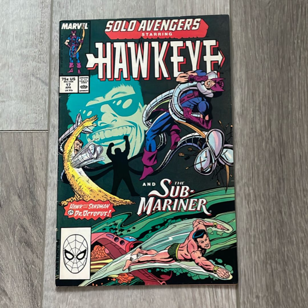 Solo avengers starring Hawkeye and the Sub-Mariner 