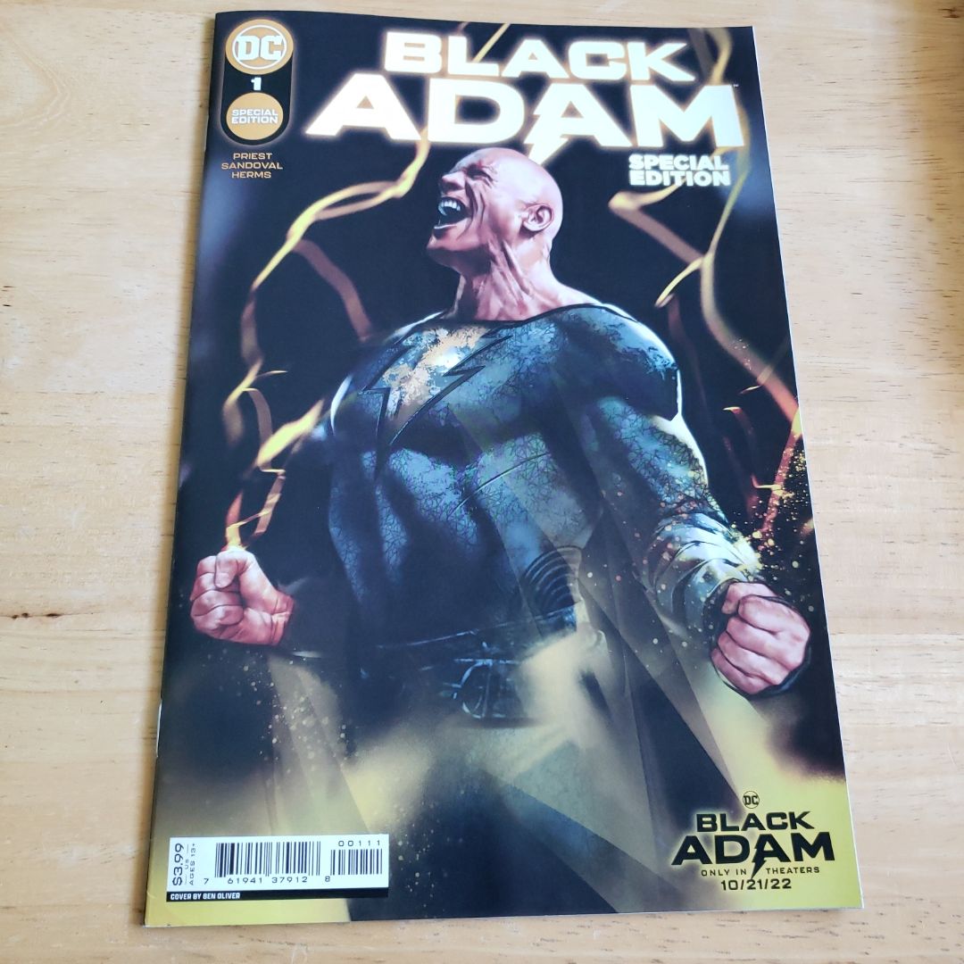 DC Comics Black Adam Special Edition Movie Promo #1