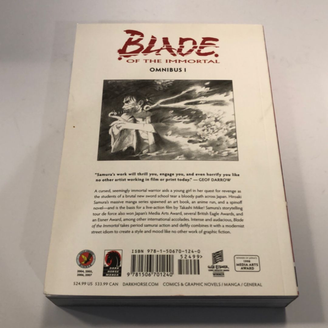 Blade of the Immortal Omnibus Volume 1