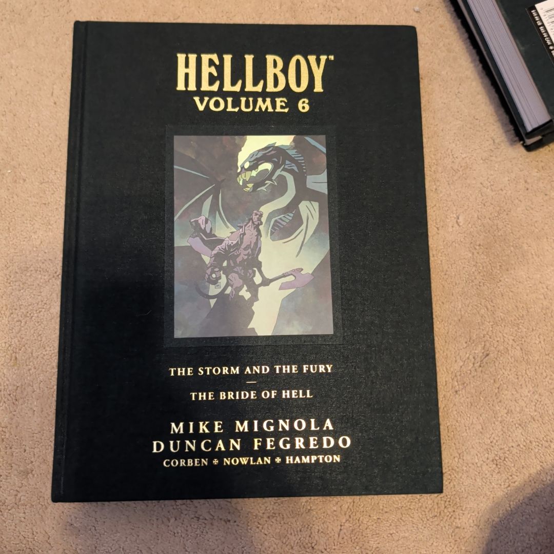 Hellboy Library Edition Volume 6: the Storm and the Fury and the Bride of Hell