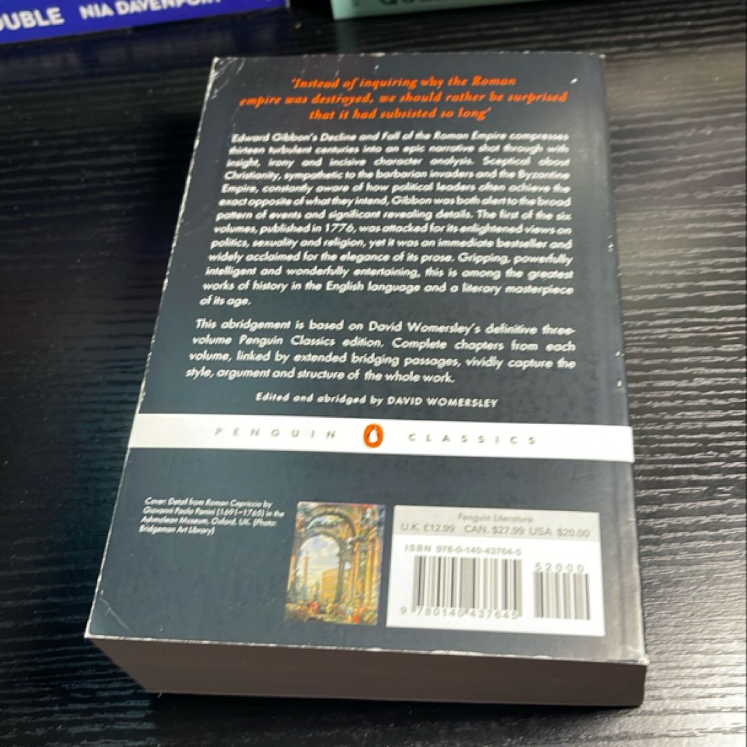 The History of the Decline and Fall of the Roman Empire