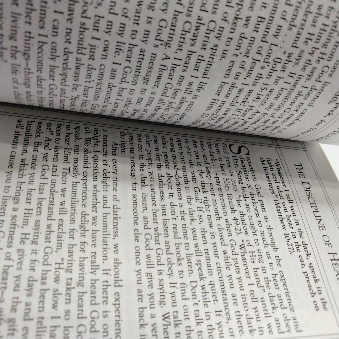 My Utmost for His Highest