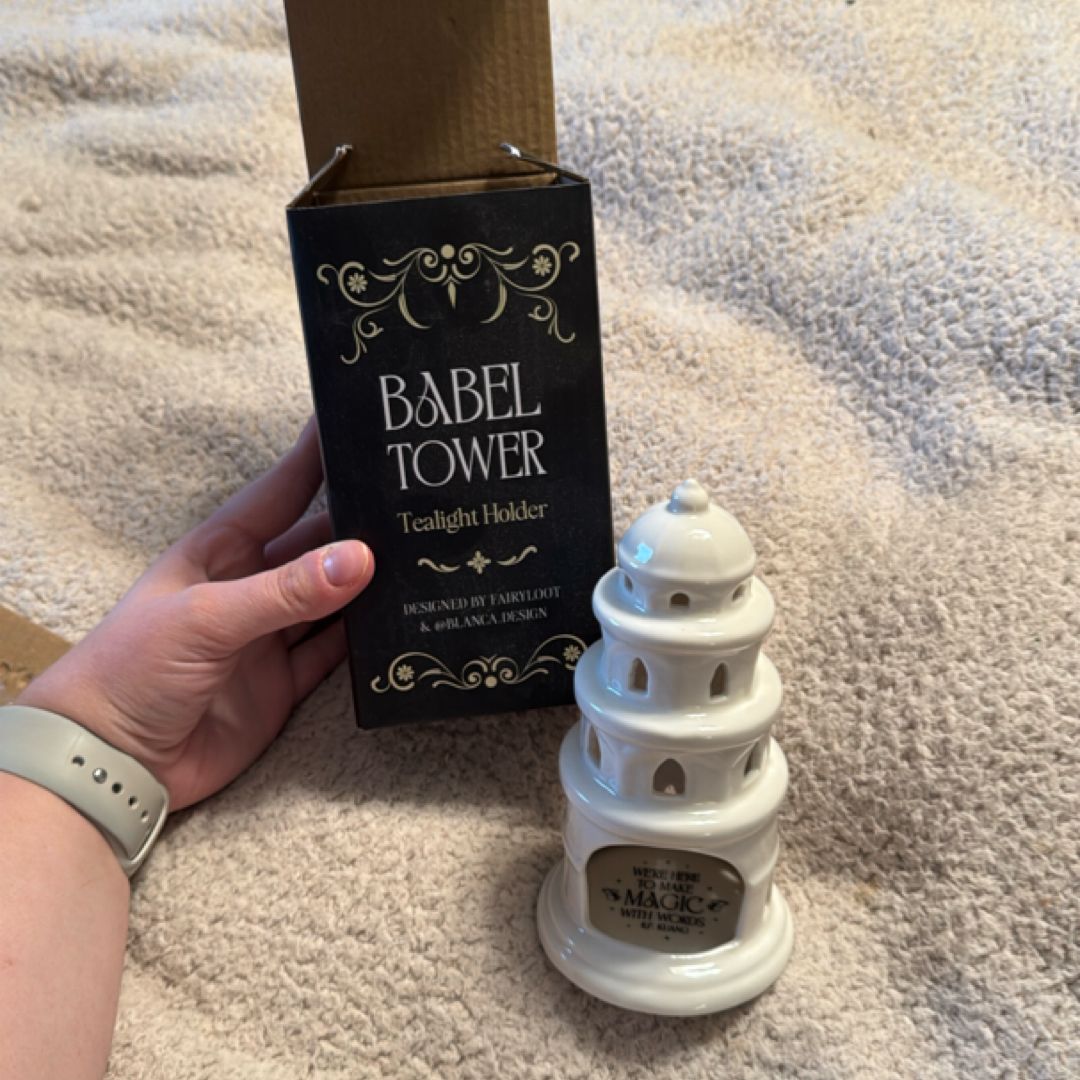Babel Tower Tealight Holder
