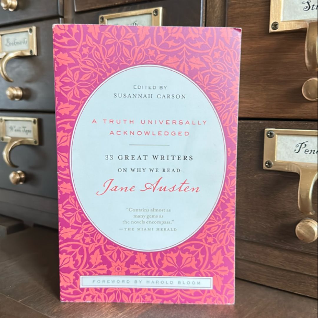 A Truth Universally Acknowledged