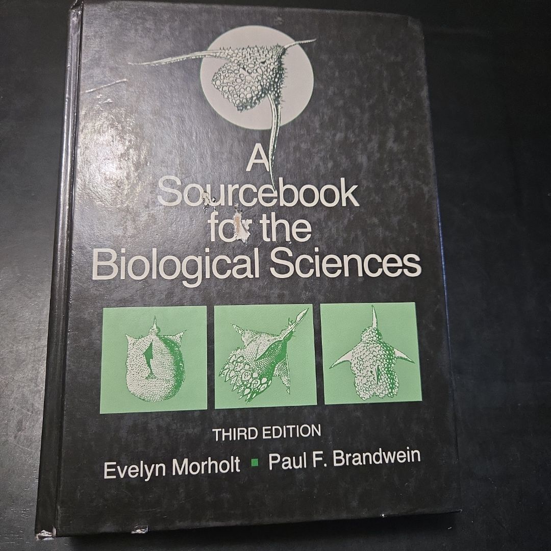 A Sourcebook for the Biological Sciences