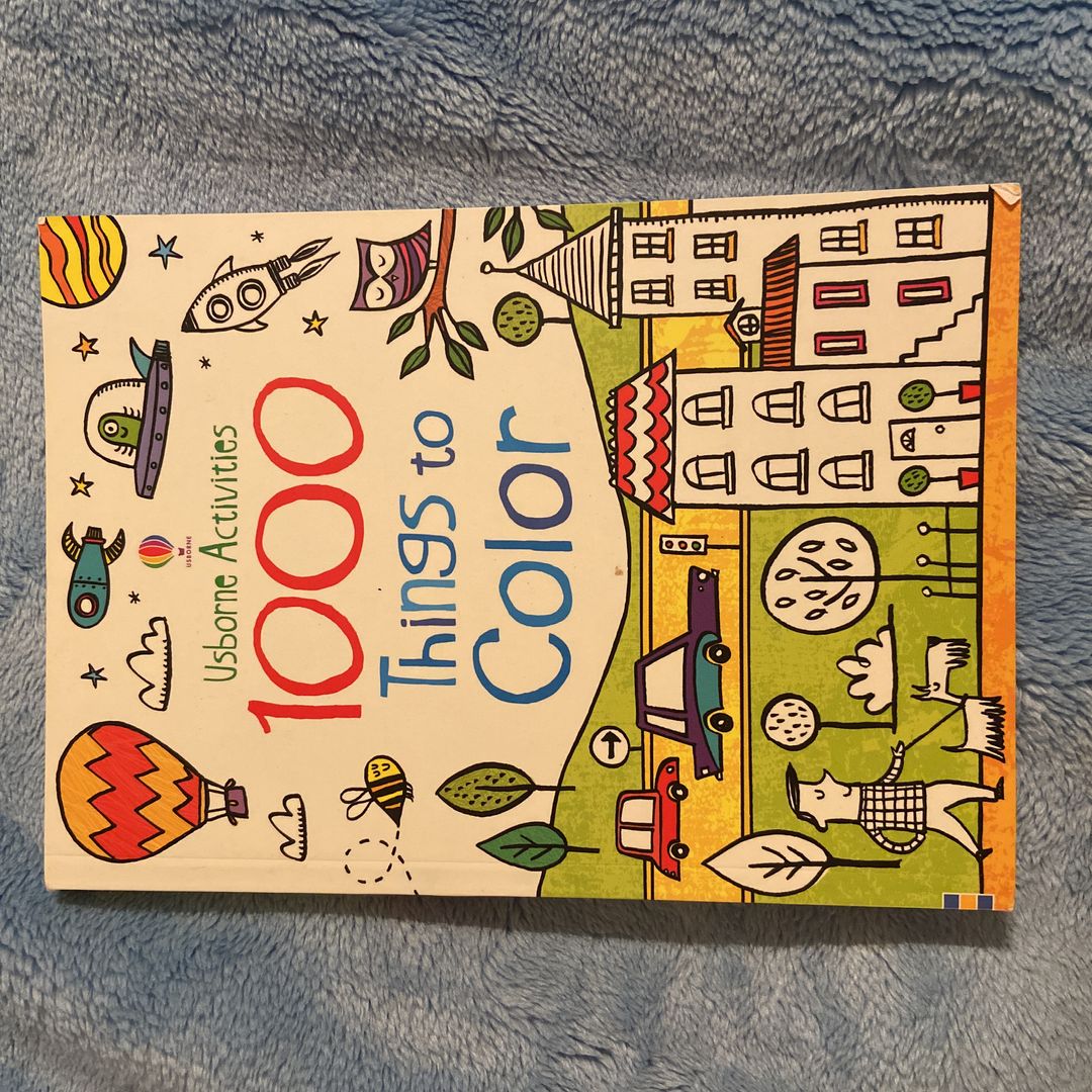 The Usborne Color by Numbers Book