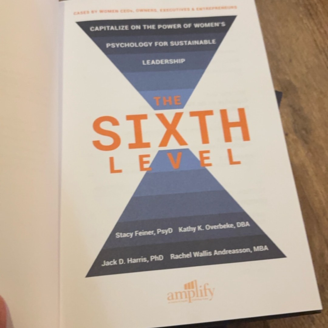 The Sixth Level: Capitalize on the Power of Women's Psychology for Sustainable Leadership