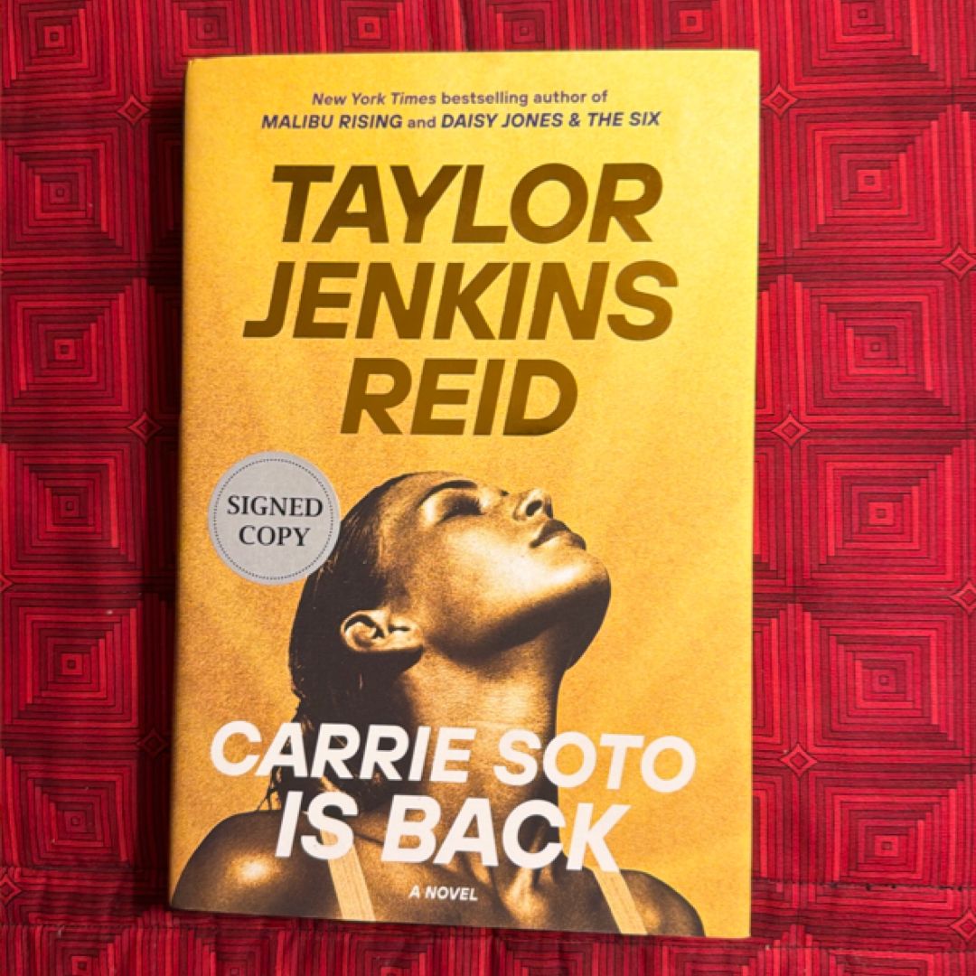 Carrie Soto Is Back - Signed First Edition