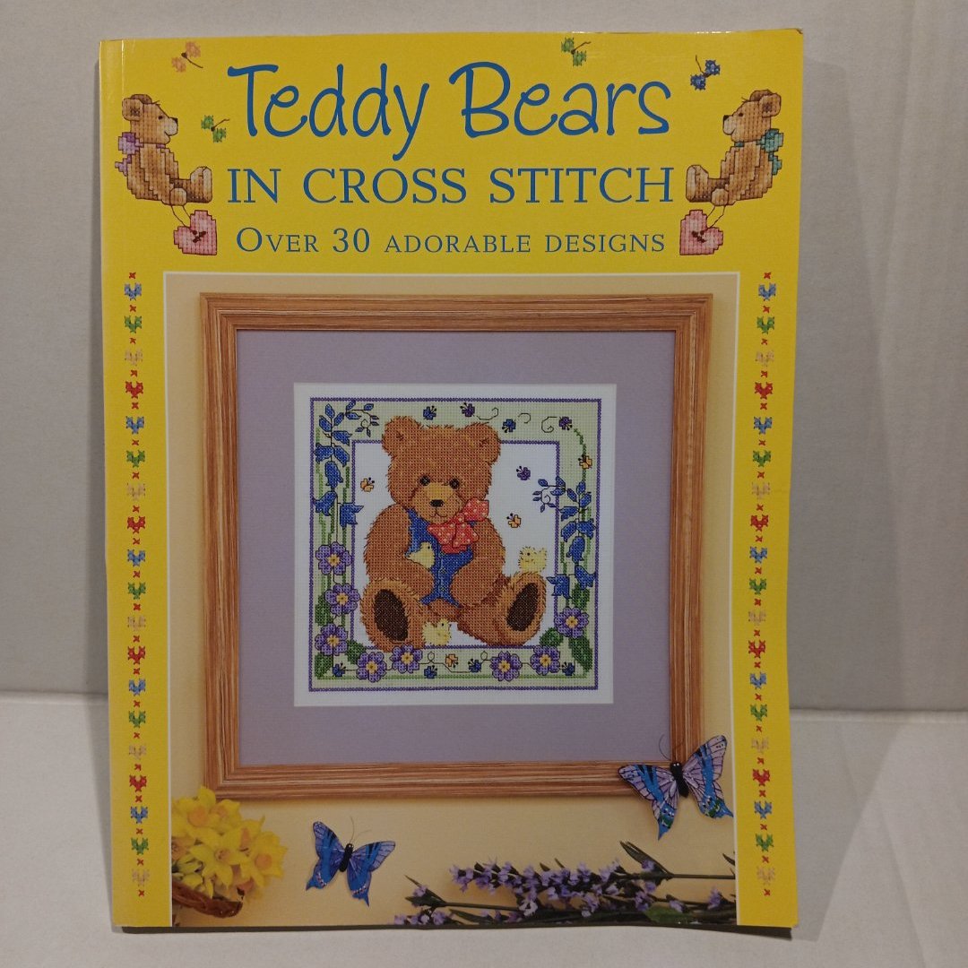 Teddy Bears in Cross Stitch